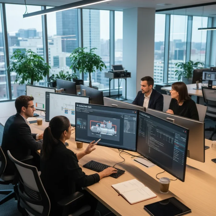 FactoryTalk View Site Edition 提供企業級的人機介面與監控功能。支援從單一工作站到分散式多使用者系統，實現全面的生產線監控。整合工程、維護、運營等多角色需求，提升決策效率。