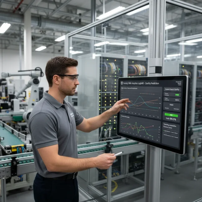 Operational Historian 提供高速的工業資料蒐集與管理。支援即時與歷史數據查詢，實現完整的生產過程追蹤。具備先進的數據壓縮技術，降低儲存成本，協助製造商進行數據分析與決策。